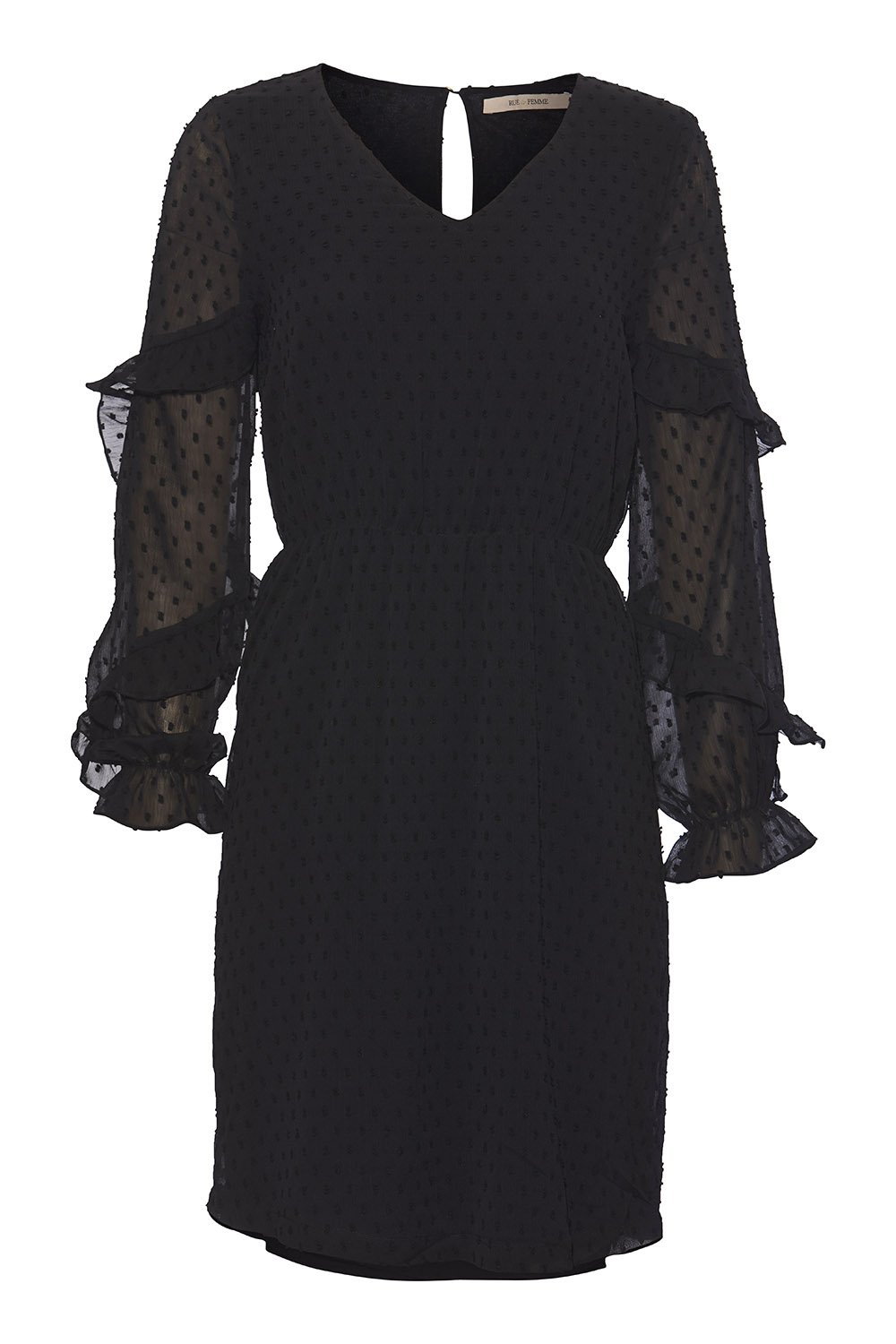 Rue de Femme Miri Dress Black Kjoler Baronessen